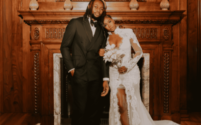 Antoine Semenyo dit oui à Jordeen Buckley : un mariage intime, une robe sublime et six ans d’amour célébrés à Malibu